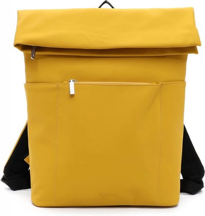 Tamaris Laptop rugzak Rugzak met laptopvak Alice Backpack Curry Donkergeel