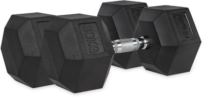 VirtuFit Hexa Dumbbell Pro Set - 2 x 30 kg - Hexagon Dumbbell - Krachttraining - Set van 2