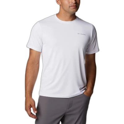 Columbia Columbia Hike™ Crew Heren Outdoorshirt - White