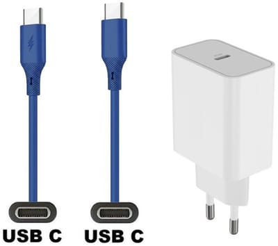 45W super snellader + 1,0m USB C naar C kabel. Universele PD lader. Oplader adapter past op Google Pixel 7, 7 Pro, 8, 8a, 8 Pro, 9, 9 Pro, 9 Pro XL, 9 Fold, 10, 10a, 10 Pro, 10 Pro Fold, 10 Pro XL, 10 Fold, C, XL