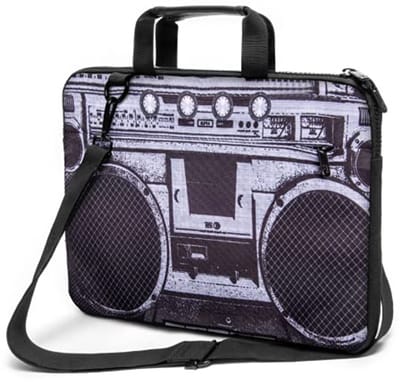 Canvas Laptop Notebook Tas 15-15,6 inch met Handvat en Ritsvak