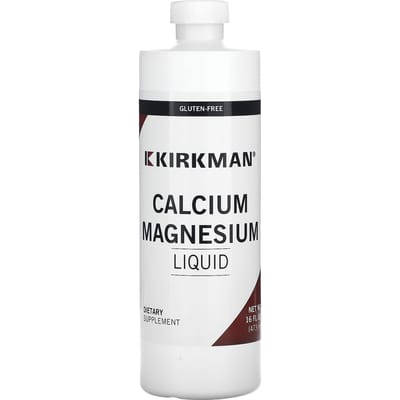 Kirkman Labs, Calcium Magnésium Liquide, 16 fl oz (473ml)