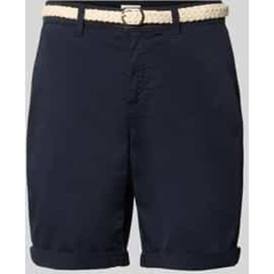 regular fit bermuda’s van katoenmix