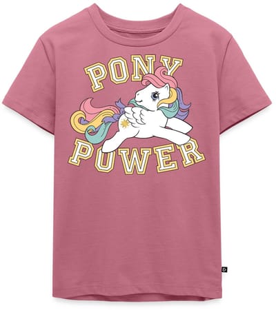 My Little Pony Retro Pony Power Statement Premium T Shirt Kinderen