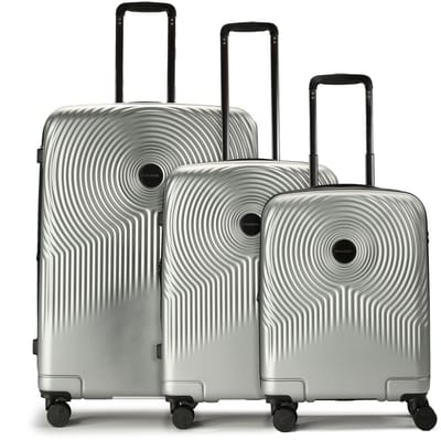 Gabol Radar 4 wielen Kofferset 3-delig met uitbreidingsplooi - Harde bagage - TSA slot - verde