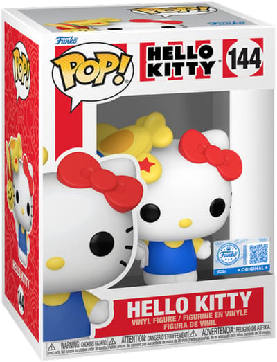 Hello Kitty POP! Animation Vinyl Figure Hello Kitty in Plane 9 cm