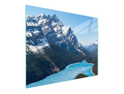 TMK ArtDeko Serie - Glazen Snijplank - 52x30 cm - Hittebestendig - Antislip