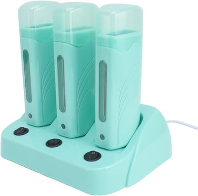 Wax Heater Set - Ontharingsapparaat - Gladde Huid - 3 Onafhankelijke Apparaten - 3 Stuks - Wit