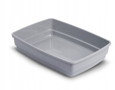 Barry King Kattenbak Grijs 42x33x11 cm - Ideaal voor Jonge en Oude Katten