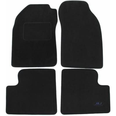 J&amp;J AUTOMOTIVE | Tapis De Sol Noir Velours Sur Mesure Pour Nissan Micra K11 1992-2002