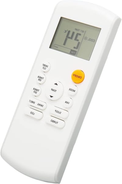 Vervangende afstandsbediening voor airconditioners van diverse merken, compatibel met Carrier, MrCool en Toshiba, ideaal voor RG57 en R57 series