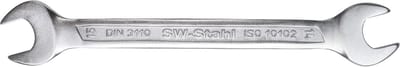 SW-Stahl 00130L dubbele steeksleutel SW 8 en 10 mm I steeksleutel I steeksleutel I dubbele steeksleutel 8x10 mm I steeksleutel