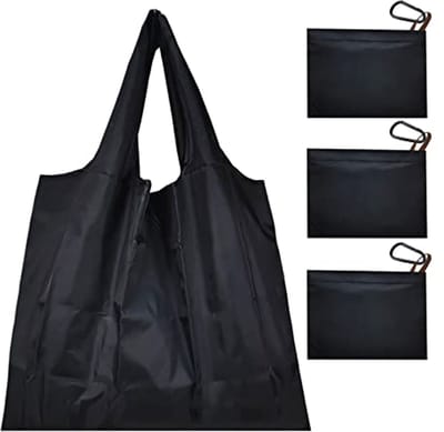 Herbruikbare boodschappentas 3 stuks - grote opvouwbare tas - waterdicht en wasbaar - ideaal voor boodschappen - SnelShoppen