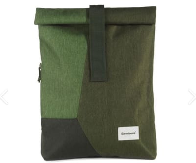 Bombata Nylon 2.0 Rugzak 15,6 inch Laptoprugzak - Lichtgewicht - Opvouwbaar - Waterafstotend Nylon - donkergroen