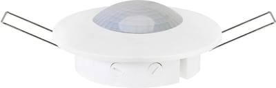 Bewegingssensor PIR - Kozolux - 6m - Max 300W - 360D - Inbouw - Rond - Wit