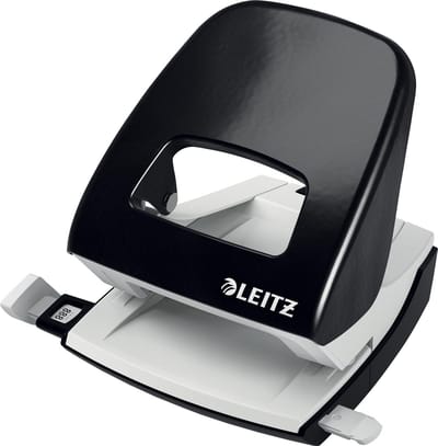 6x Leitz perforator Nexxt 5008 zwart