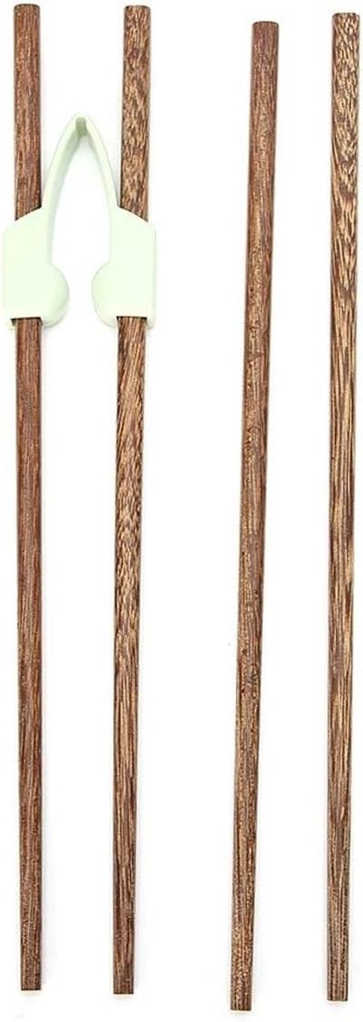 Flexibele Leerstokjes voor Beginners, Antislip Training Chopsticks voor Volwassenen en Kinderen met Beperkingen