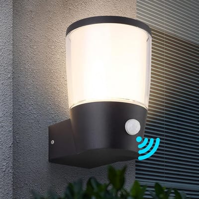 Waterdichte Buitenlamp met Bewegingssensor PIR voor Muurbevestiging - E27 Fitting