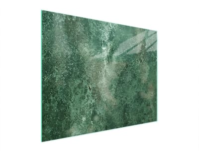 TMK ArtDeko - Snijplank - Glas - 52x40 cm - Turkis