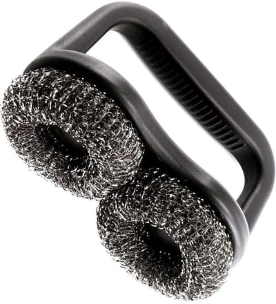 Dailygoods- Reinigingsborstel - BBQ Grillborstel - Staalborstel - RVS Reinigingsgereedschap - Lichtgewicht Handvat - Duurzaam Ontwerp