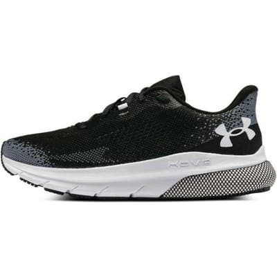 Under Armour HOVR Turbulence 2 Zwart Wit Heren Sneakers Jet-Grey 3026520-001 42.5 black