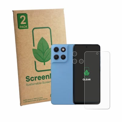 2 Stuks Screenprotector voor Motorola Moto G17 Power (Voor+Camera) - Hoogwaardige Beschermfolie transparant