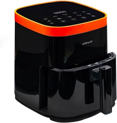 Luchtfriteuse - Airfryer Olievrij - Gezond Koken - Touchscreen Bediening - 5 Liter - Zwart