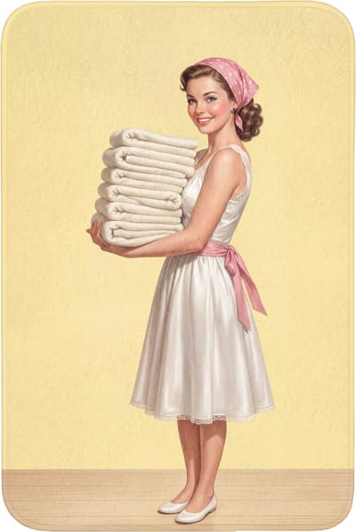Badmat 60x90 cm - Antislip - Handdoeken - Vrouw - Jurk - Roze - Badmatten voor badkamer - Badkamermat - Douchemat - Badkamer mat