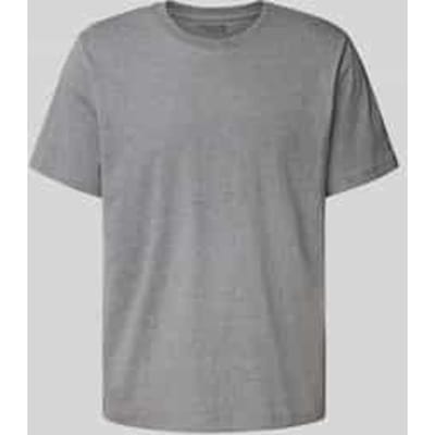 Regular fit T-shirt van katoenmix, model 'ASPEN'
