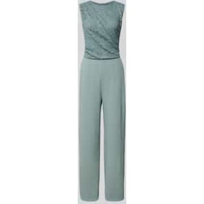Jumpsuit met etskanteffect