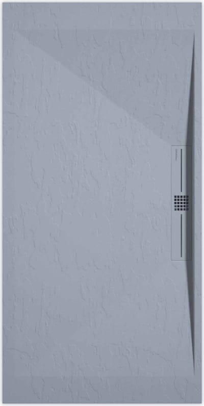 Sanifun douchebak Stone Side Gray Slate 900 x 900 P