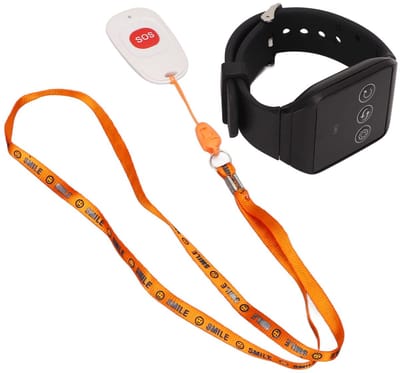 Solidchoice - Dailygoody - Verzorger Pager - Draadloos Smart Call-systeem - Paniekknop voor Ouderen - Compact formaat - Verpleegkundige Oproepwaarschuwing - Patiënt...