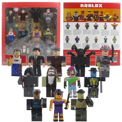 Roblox Actiefiguren 12 Stuks 2,5 Tot 3 Inch Verzamelaar Virtueel Activiteit Karakter Speelgoed Met Accessoires Doos Collectie Ontworpen Voor 12Pcs a set