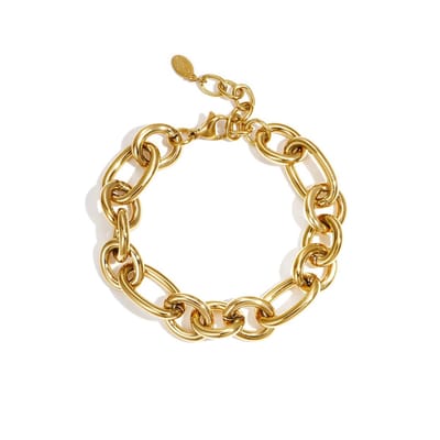 Armband met ronde schakels