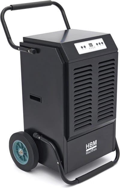 90 Professionele 1080 Watt Bouwdroger, Luchtontvochtiger, Vochtvanger 90 Liter