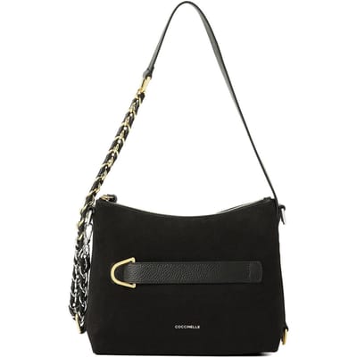 Coccinelle Gretel Suede Pu Handbag Suede Leather