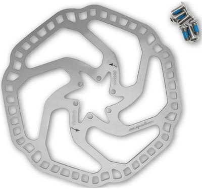 Campa Bros Assault Iii 6b Remschijf Zilver 180 mm