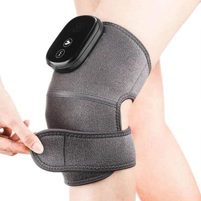 Knie massageapparaat - Been stimulator - Spierontspanning bevorderen - Verbetert bloedsomloop - 23 x 178 cm - Grijs