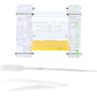 Nid de fourmis en acrylique transparent, nid d'alimentation pour insectes, boîtier hydratant, logement, maison yellow