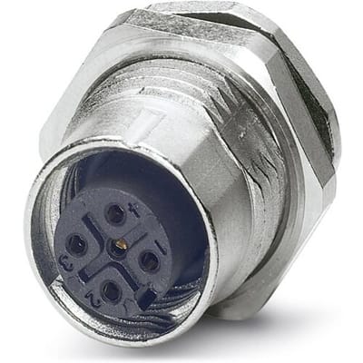 Phoenix Contact 1441778 Sensor/actuator inbouwconnector M12 Aantal polen (sensoren): 5 Bus, inbouw 20 stuk(s) Package
