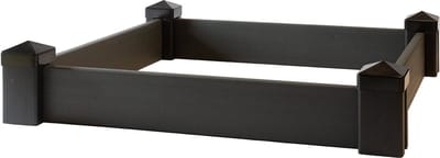 ECOstyle ECO-Bordure Moestuinbak - 100% gerecycleerde en volledig recycleerbare materialen - 1,2x1,2x0,2m