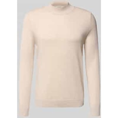 Regular fit gebreide pullover van zuivere merinowol, model 'TRAY'