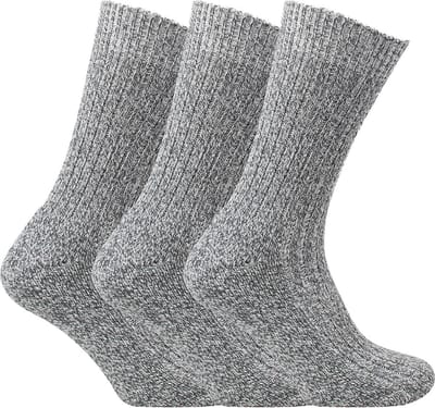 Work Noorse sokken | heren sokken | grijs | 3 paar | 39-42