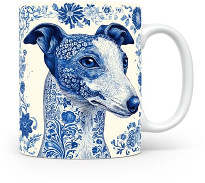 Mok Greyhound Beker voor koffie of tas voor thee, cadeau voor dierenliefhebbers, moeder, vader, collega, vriend, vriendin, kantoor, opa, oma, hond, kerst, sinterklaas, verjaardag