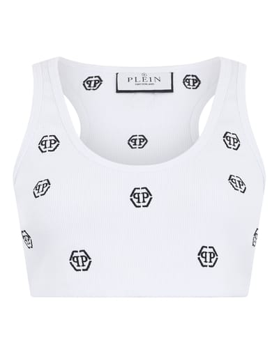 Ribbed Mini Tank Top Monogram Monogram
