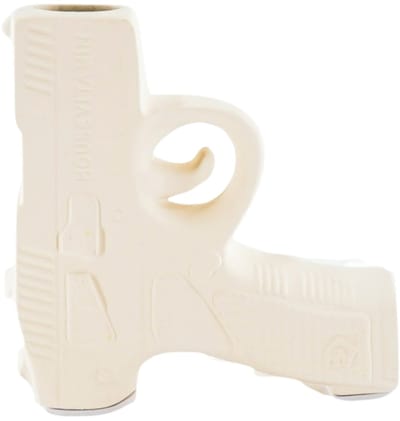 Housevitamin Vaas - Pistool - Keramiek - Waterdicht -12x5x12cm - Beige