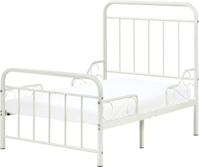 ANAIS - Kinderbed uitschuifbaar - Off-white - 90 x 200 cm - IJzer