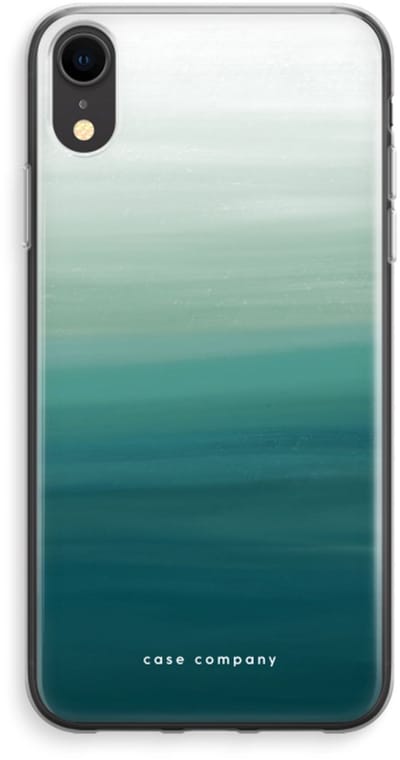 Case Company® - Hoesje geschikt voor iPhone XR hoesje - Ocean - Soft Cover Telefoonhoesje - Bescherming aan alle Kanten en Schermrand