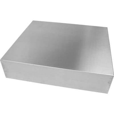Hammond Electronics 1444-17154 1444-17154 Chassisbehuizing (l x b x h) 432 x 381 x 102 mm Aluminium Natuur 1 stuk(s)