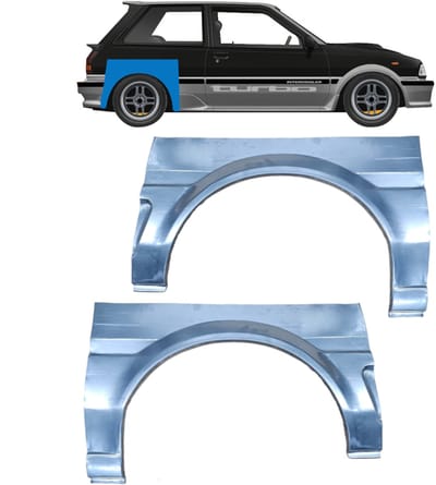 Reparatiepaneel achterspatbord voor Toyota Starlet 1996-1999 / Links + Rechts